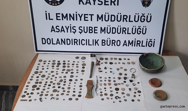 Tarihi eserleri güven timlerinden kaçıramadılar!