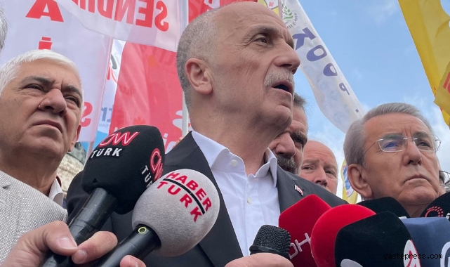 Türk-İş'ten asgari ücret çıkışı Haziran'ı beklemesinler açıklanan enflasyonu her ay versinler!