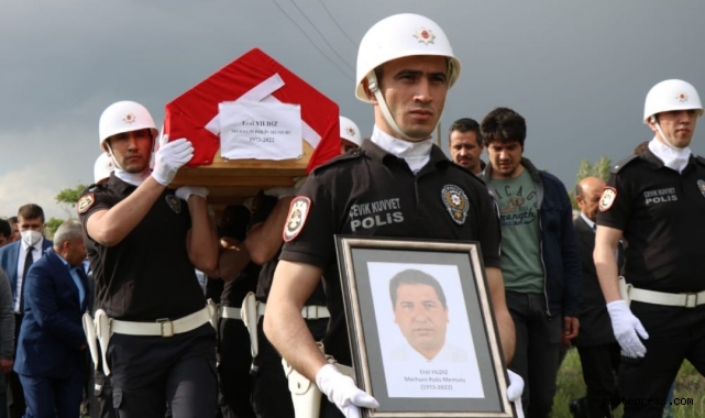 Yazıcıoğlu'nun Koruma Polisi Yıldız son yolculuğuna uğurlandı!
