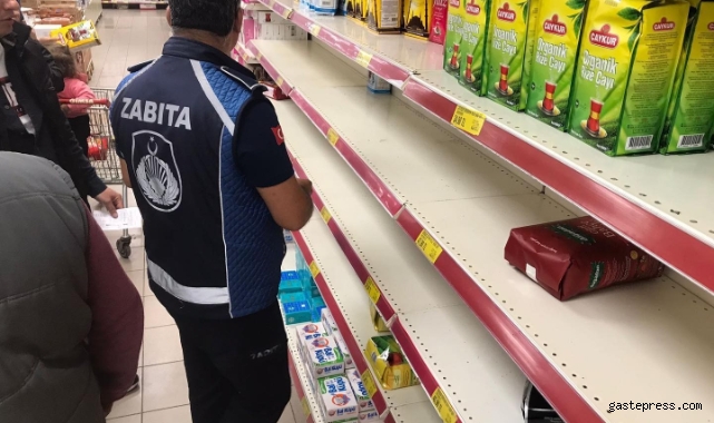 Zammı fırsat bilip çayları satıştan çeken süper markete ceza kesildi!