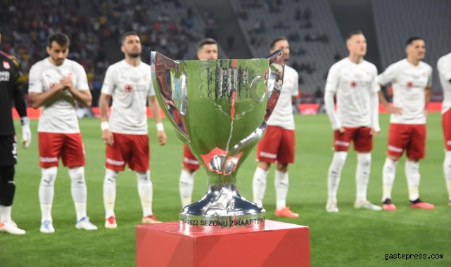 Ziraat Türkiye Kupası'nda şampiyon Sivasspor