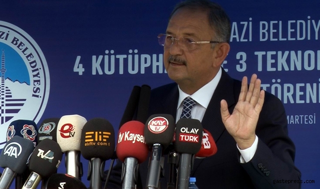AK Parti Genel Başkan Yardımcısı Özhaseki CHP'li belediyelere yüklendi!