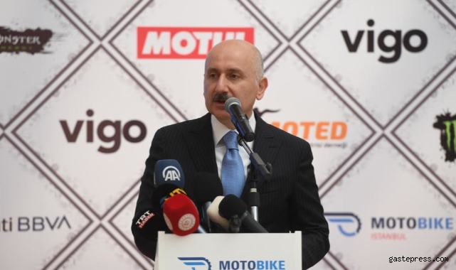 Bakan Karaismailoğlu, "Avrasya Tünelini bir ayda 21 bin motosikletli kullandı"