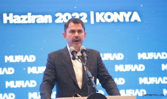 Bakan Kurum: 'Türkiye yenilenebilir enerjide Avrupa'da 5. dünyada 12. sırada'