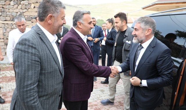 Bakan Nureddin Nebati Develi'yi ziyaret etti!