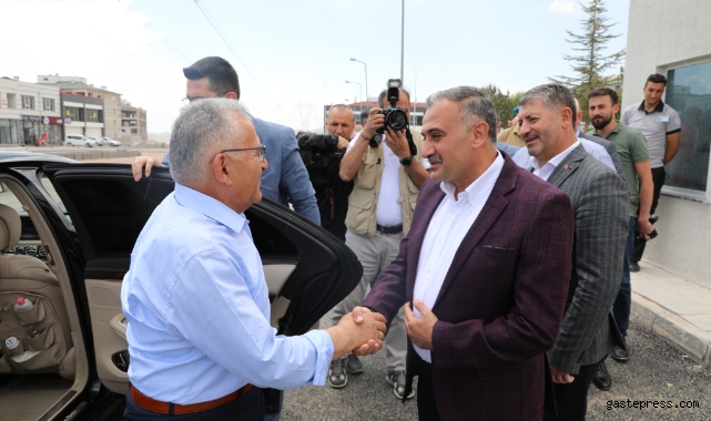 Başkan Büyükkılıç, Develi Devlet Hastanesi çalışmalarını inceledi!