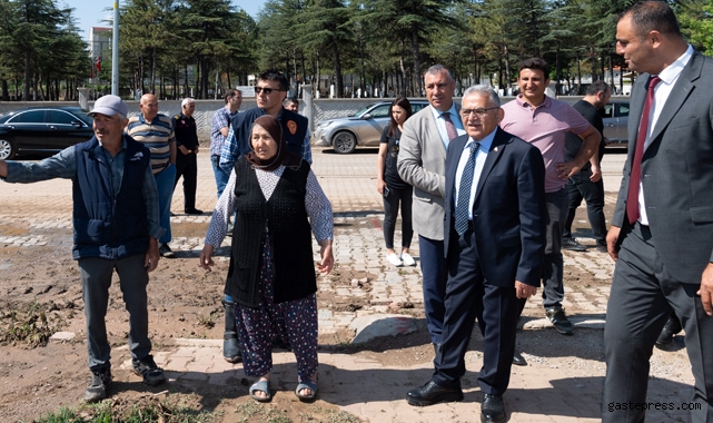 Başkan Büyükkılıç, Sel Bölgesi Çiftlik'te Yaraları Sarıyor!