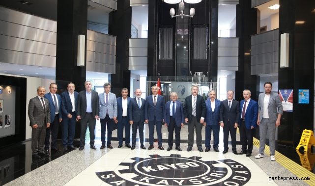 Başkan Büyükkılıç'tan KAYSO'ya 'TEBRİK' ziyareti!
