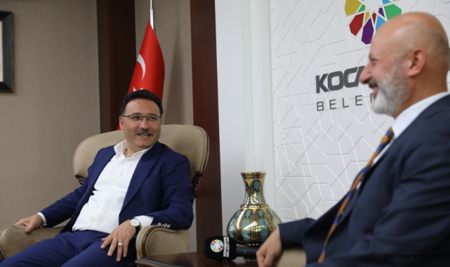 Başkan Çolakbayrakdar, Vali Gökmen Çiçek'i misafir etti!