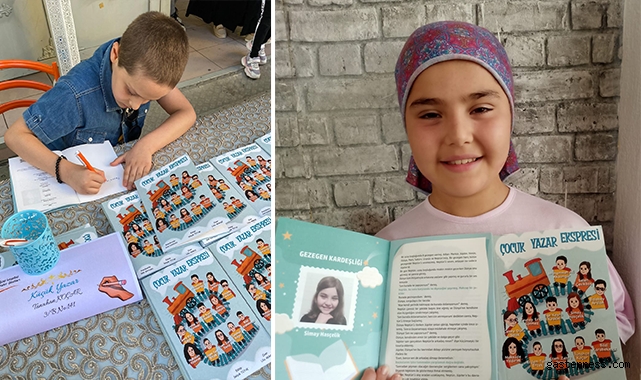 Çocuk yazarlar kitap yazdı!