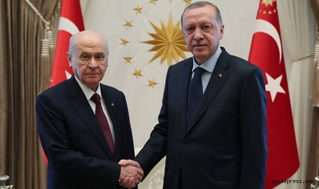 Cumhurbaşkanı Erdoğan ile Bahçeli'den sürpriz görüşme!