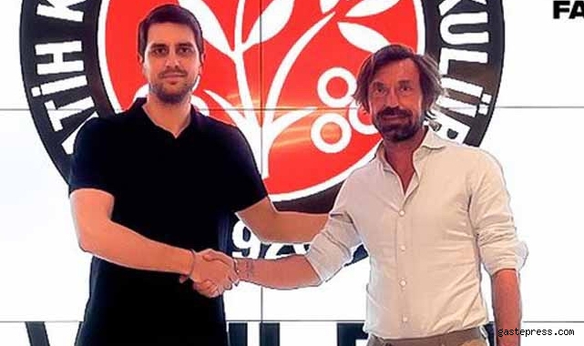 Dünyaca ünlü İtalyan çalıştırıcı Andrea Pirlo Karagümrük’te!