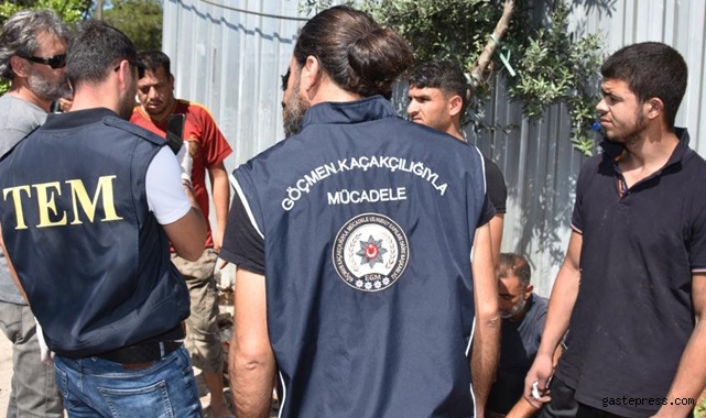 Düzensiz göçle mücadele operasyonlarında bin 543 düzensiz göçmen yakalandı!