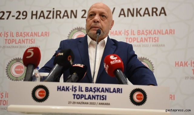 HAK-İŞ Genel Başkanı Arslan Kayseri’ye geliyor!