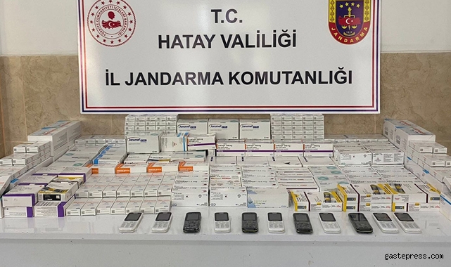 Hatay'da 3,5 milyon liralık kaçak ilaç ele geçirildi!