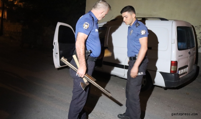 Kayseri'de gece saatlerinde korku dolu anlar!