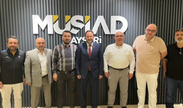 Kayseri OSB’ne Sahip Çık Platformu adayı Nihat Bozkurt’tan MÜSİAD’a ziyaret!