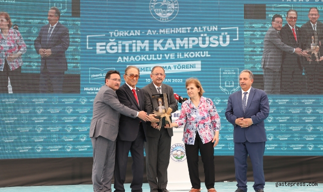 Kayseri Talas'ta Millet Bahçesi Eğitim kampüsüne ilk harç!