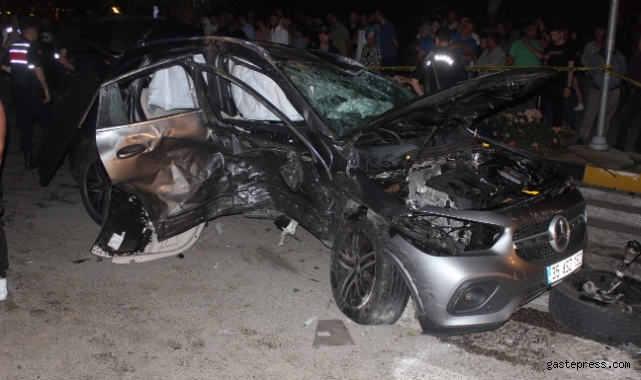Manisa’da feci kaza: 1 ölü, 3’ü ağır 6 yaralı!