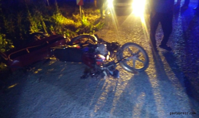 Manisa'da otomobil sepetli motosiklete çarptı: 1 ölü, 3 yaralı!