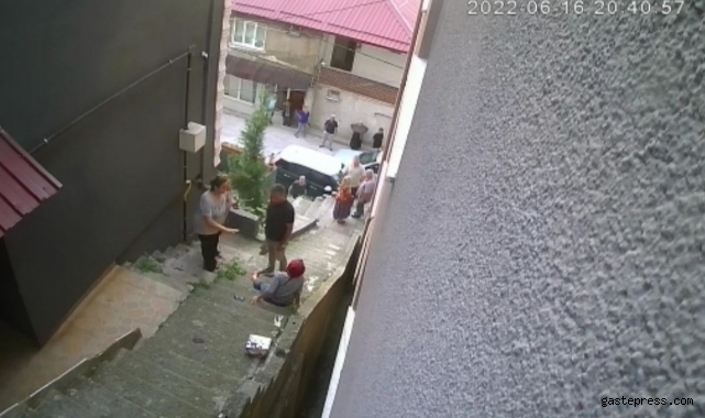 Merdivende yengesine pusu kurarak silahla ağır yaralayan zanlı tutuklandı!