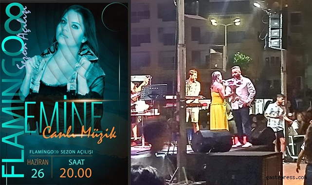 Mersin Filamingo 8 sitesi açılış konseriyle yaza merhaba dedi!