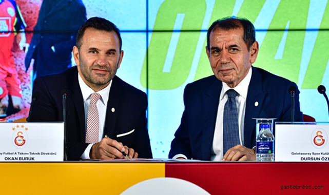 Okan Buruk Galatasaray ile sözleşme imzaladı!