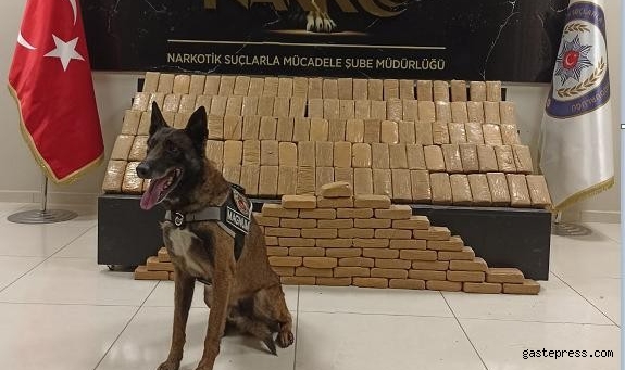 Van’da 102 kilo uyuşturucu ele geçirildi!