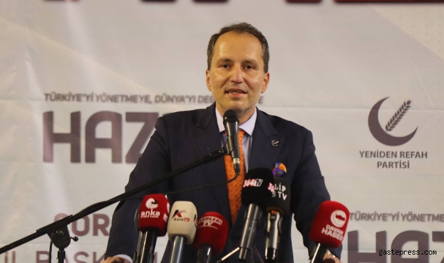 Yeniden Refah lideri Fatih Erbakan: Gümbür gümbür iktidara yürüyoruz!
