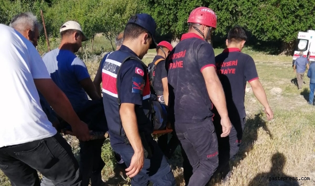 25 metrelik çukura düşen yaşlı adam hayatını kaybetti!
