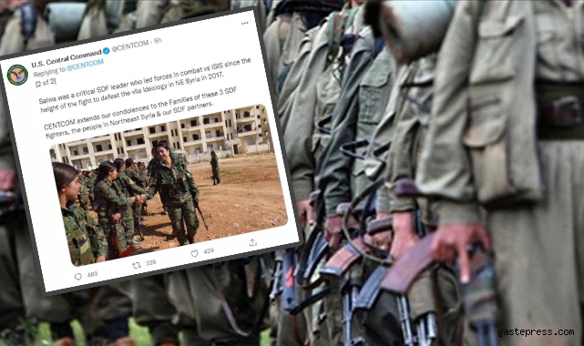 ABD'den Suriye'de öldürülen teröristler için skandal taziye mesajı!