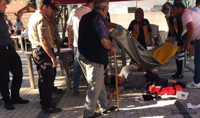 Almanya'dan geldi, dehşeti yaşadı! Pompalı tüfekle vurularak yaralandı!