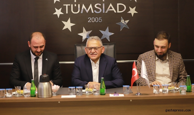 Başkan Büyükkılıç, TÜMSİAD'ın Genç Sanayici ve İş Adamları ile Buluştu!