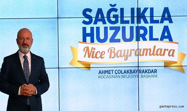 Başkan Çolakbayrakdar'dan Kurban Bayramı mesajı!