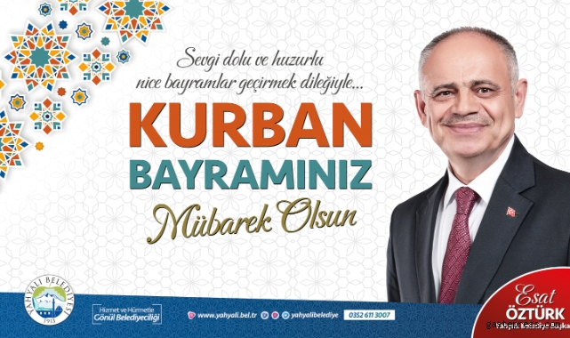 Başkan Esat Öztürk'ten Kurban Bayramı mesajı!