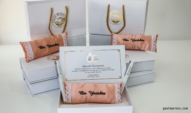 Başkan Yalçın’dan anlamlı nikah hatırası!