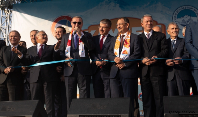 Cumhurbaşkanı Erdoğan, Kayseri Büyükşehir'in 3,5 Milyar TL'lik yatırımının toplu açılışını yapacak!