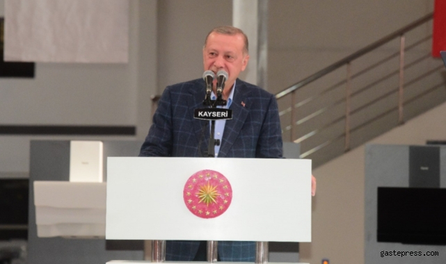 Cumhurbaşkanı Erdoğan Kayseri'de açıkladı! '54 milyar liralık müjde'