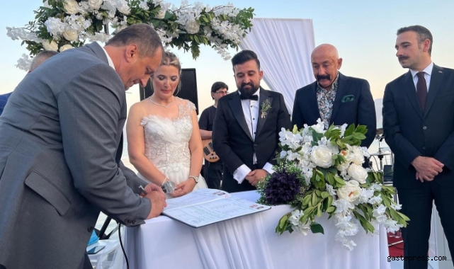 İHA muhabirinin mutlu günü!