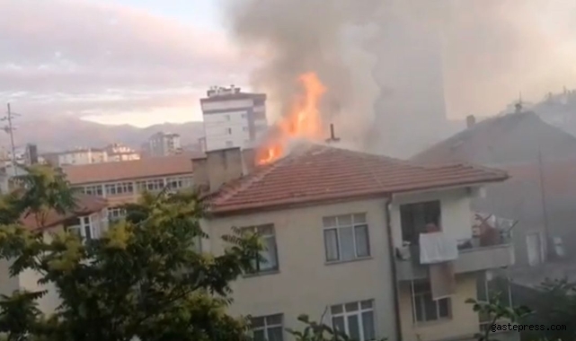 Kayseri Aydınlıkevler’de yangın!
