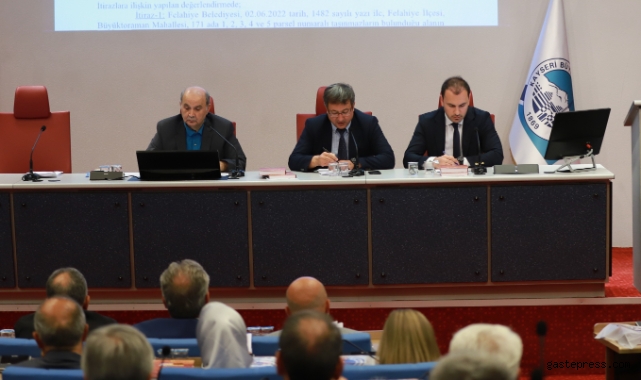 Kayseri Büyükşehir Belediye Meclisi toplandı!