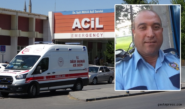 Kayseri'de sağlık kontrolünde kaçan şüpheli şahsı yakalayan polis memuru kalp krizi geçirdi!