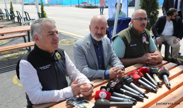 Kayseri Kocasinan'da kurban kesim ve satış yeri incelendi