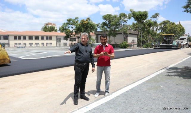 Kayseri Melikgazi'de 140 bin metrekare alanda otopark ve asfalt çalışması yapılıyor!