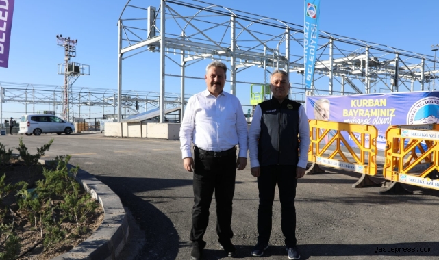 Kayseri Melikgazi'de Kurban pazarı ve kesim alanında son hazırlıklar denetlendi!