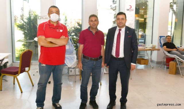 Kayseri OSB'den Kızılay'a kan bağışı!