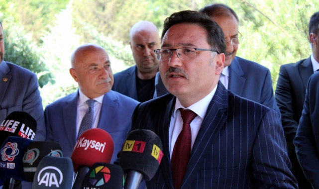 Kayseri protokolü bayramlaştı!
