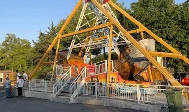 Malatya'daki lunaparkta korkunç olay! Gondol faciası!
