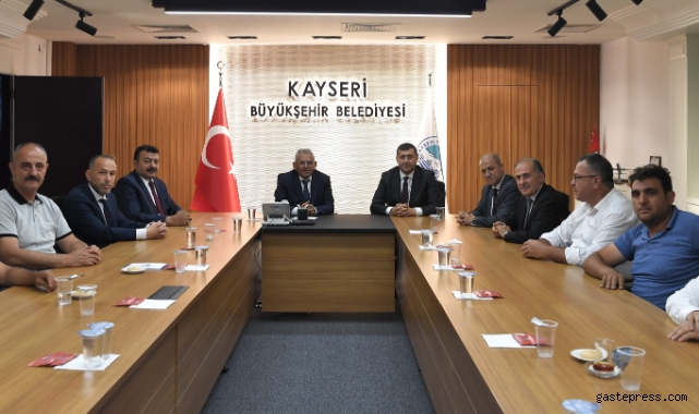 Milletvekili Baki Ersoy'dan Başkan Büyükkılıç'a ziyaret!