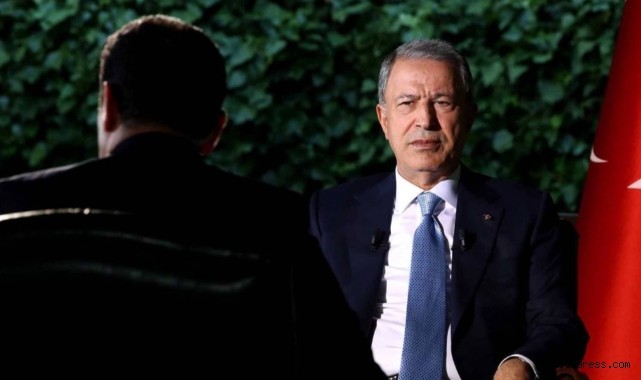 Milli Savunma Bakanı Akar, Al-Jazeera televizyonuna konuştu!
